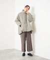 Idnes  コクーン中綿ジャケット レディース商品サムネイル-11