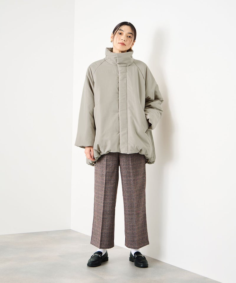 Idnes コクーン中綿ジャケット レディース商品画像-12