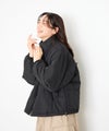 Idnes コンパクト中綿ジャケット レディース商品サムネイル-8