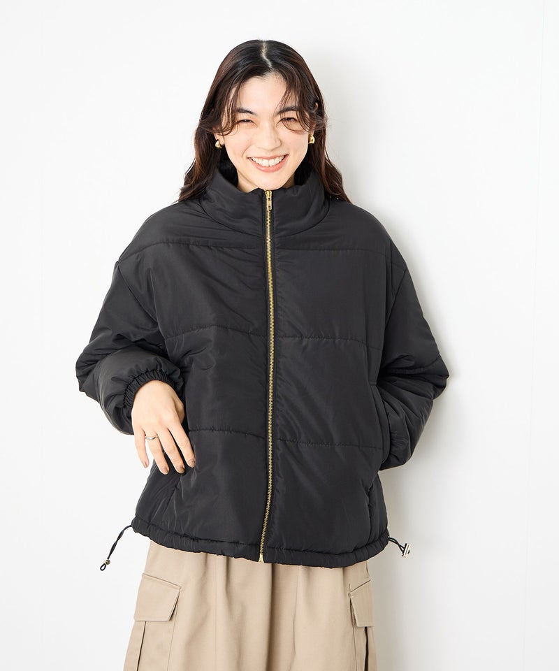 Idnes コンパクト中綿ジャケット レディース商品画像-9