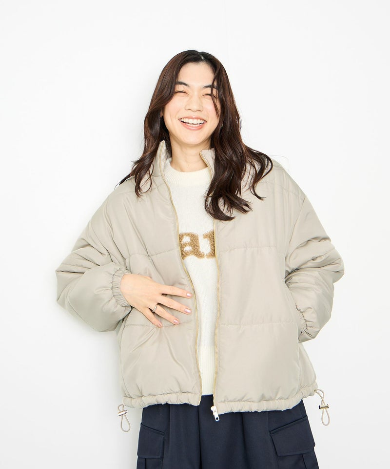 [値下げ]Idnes  コンパクト中綿ジャケット レディース商品画像-13