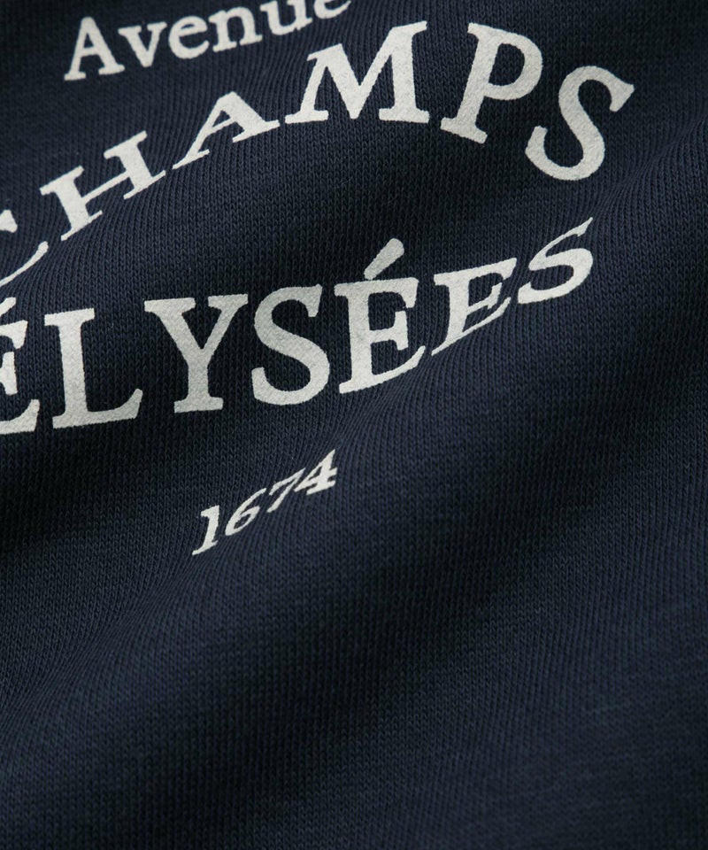 Idnes 裏起毛ロゴハーフジッププルオーバー レディース商品画像-20