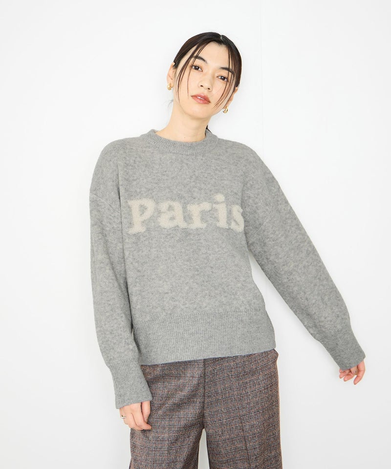 [期間限定knit]Idnes  サガラ刺繍ニット レディース商品画像-7