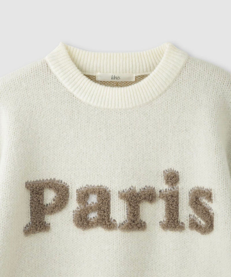 [期間限定knit]Idnes  サガラ刺繍ニット レディース商品画像-17