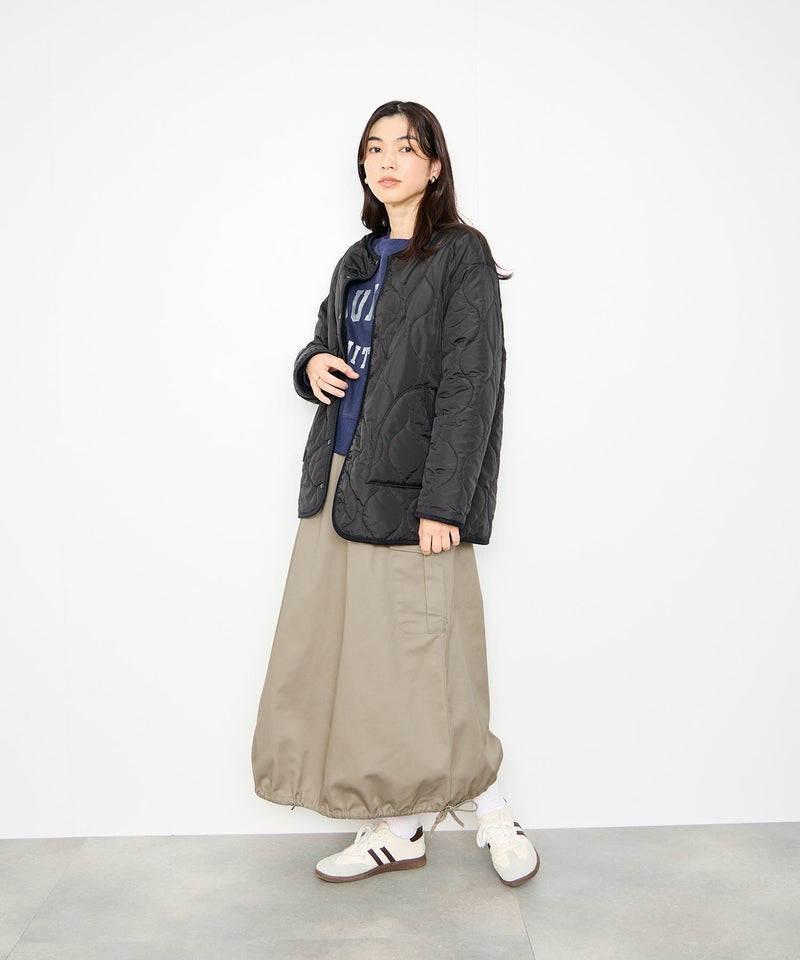 Idnes  バルーンカーゴスカート レディース商品画像-5