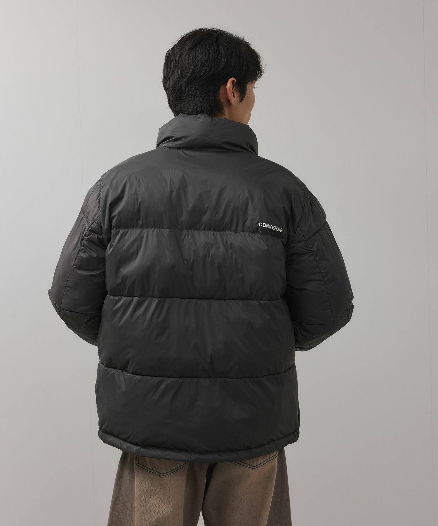 CONVERSE ナイロン中綿ジャケット メンズ