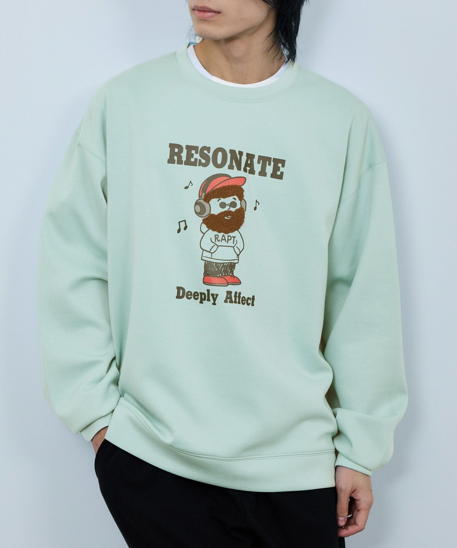 ヒゲダンボールトレーナー メンズ