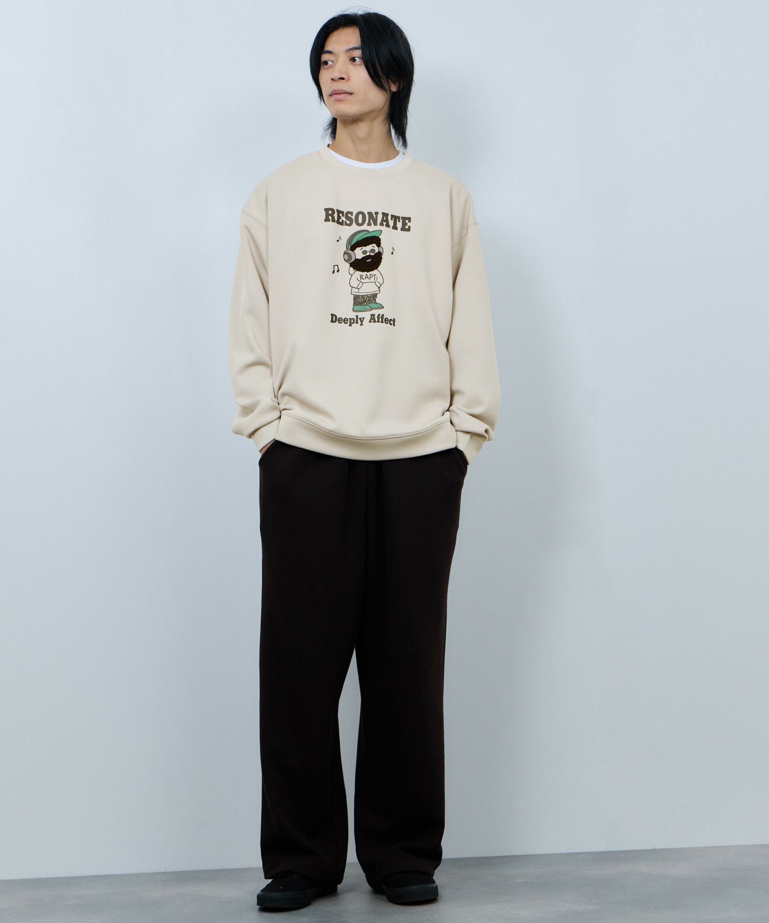 ヒゲダンボールトレーナー メンズ