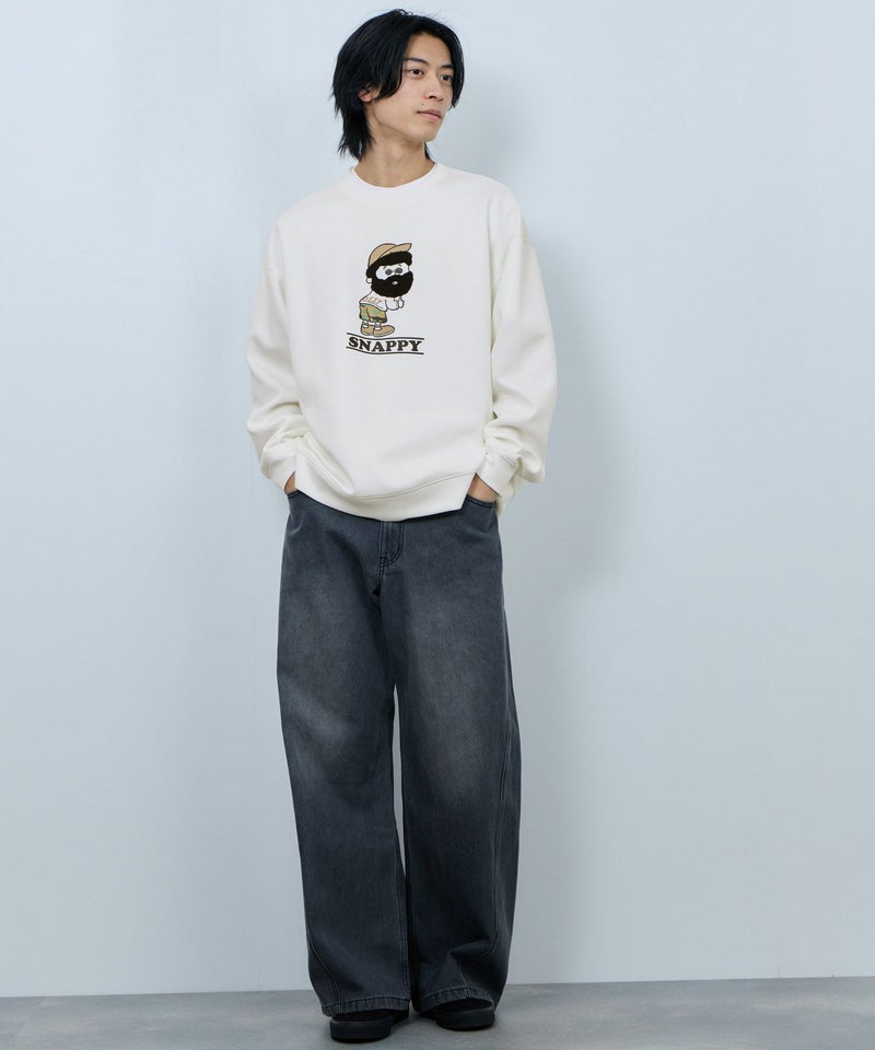 ヒゲダンボールトレーナー メンズ商品画像-10