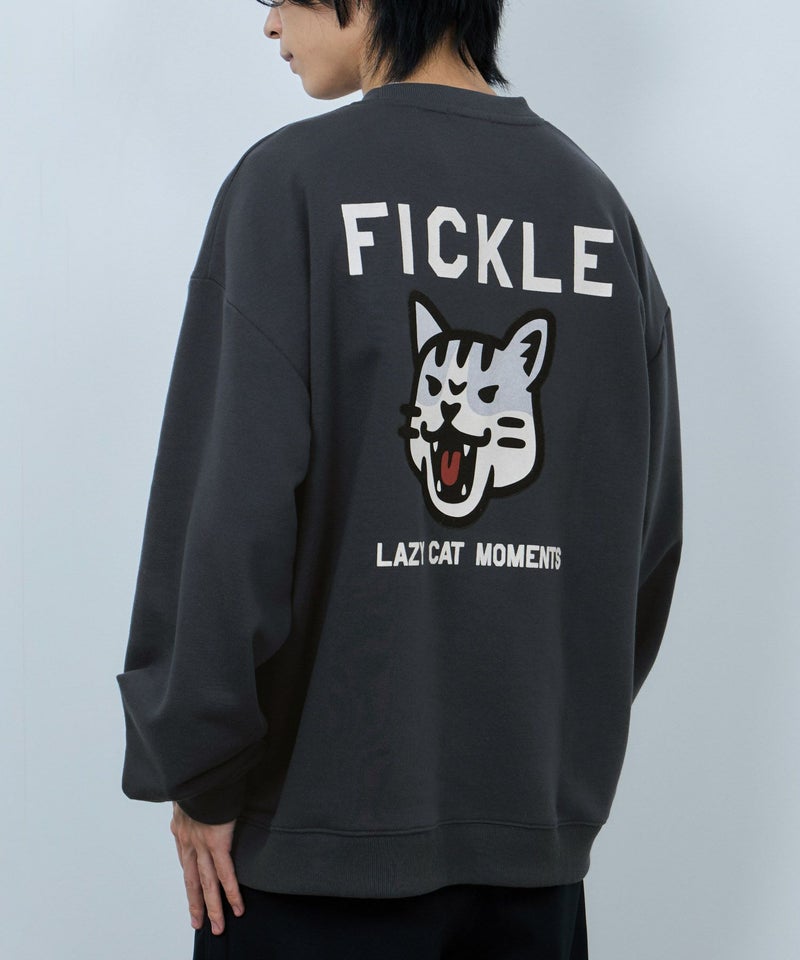 [値下げ]NAVY  アニマルフェイス裏毛トレーナー メンズ商品画像-4