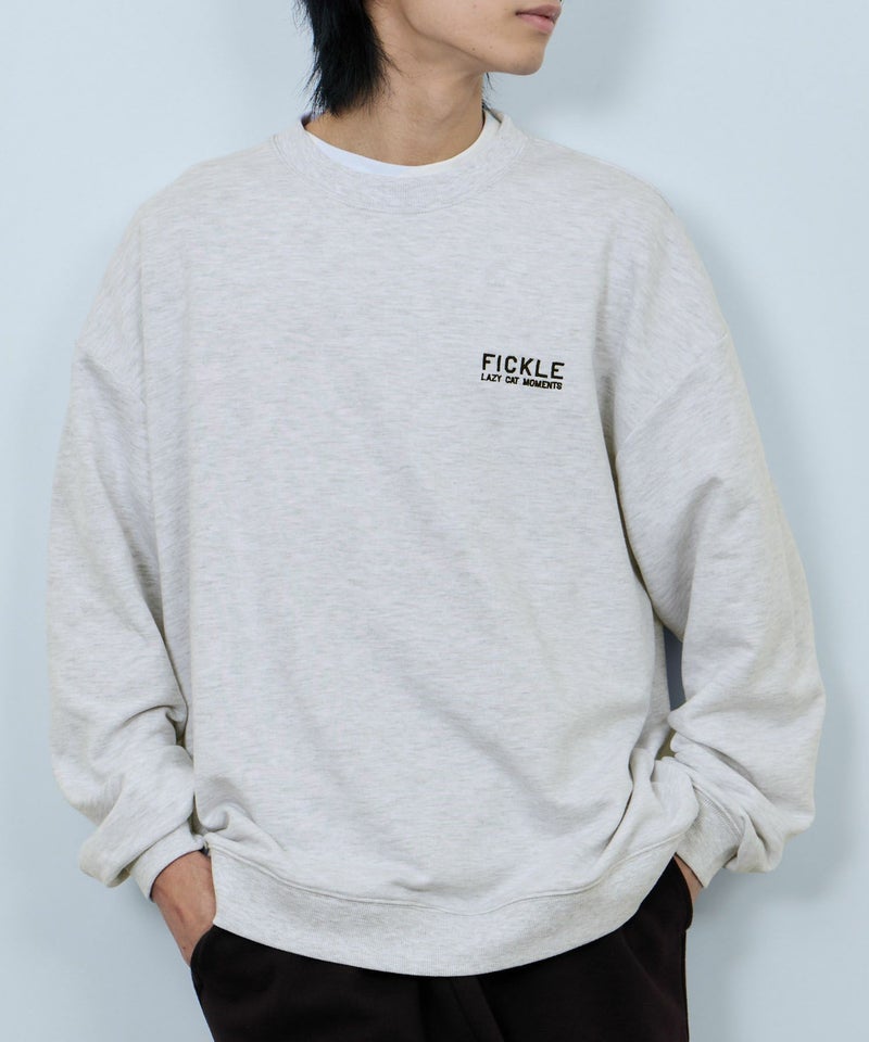 [値下げ]NAVY  アニマルフェイス裏毛トレーナー メンズ商品画像-12