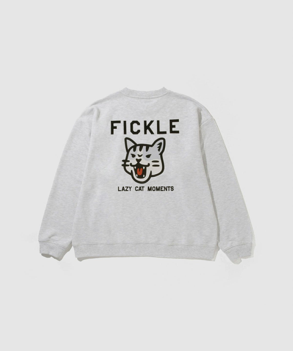 NAVY アニマルフェイス裏毛トレーナー メンズ