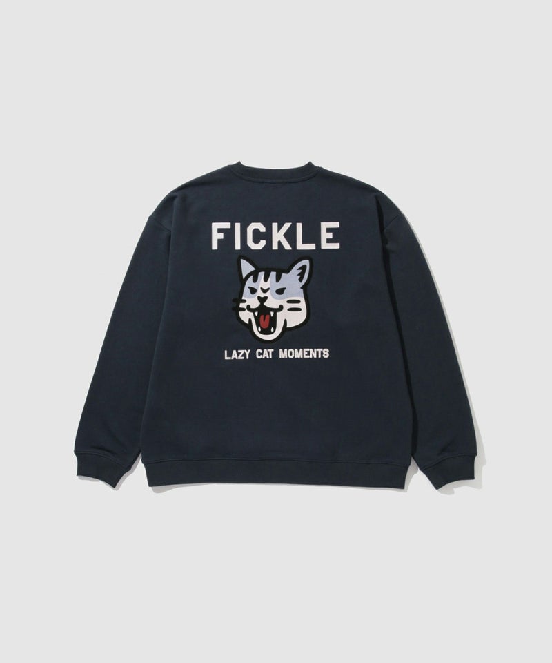 NAVY アニマルフェイス裏毛トレーナー メンズ商品画像-24