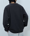 NAVY ハニカム裏起毛フェイククルーネックトレーナー メンズ商品サムネイル-12
