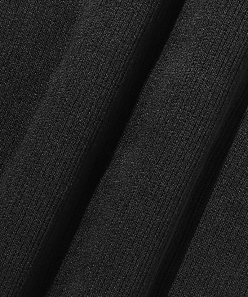 NAVY  針抜き裏起毛フェイクキーネックトレーナー メンズ商品画像-26