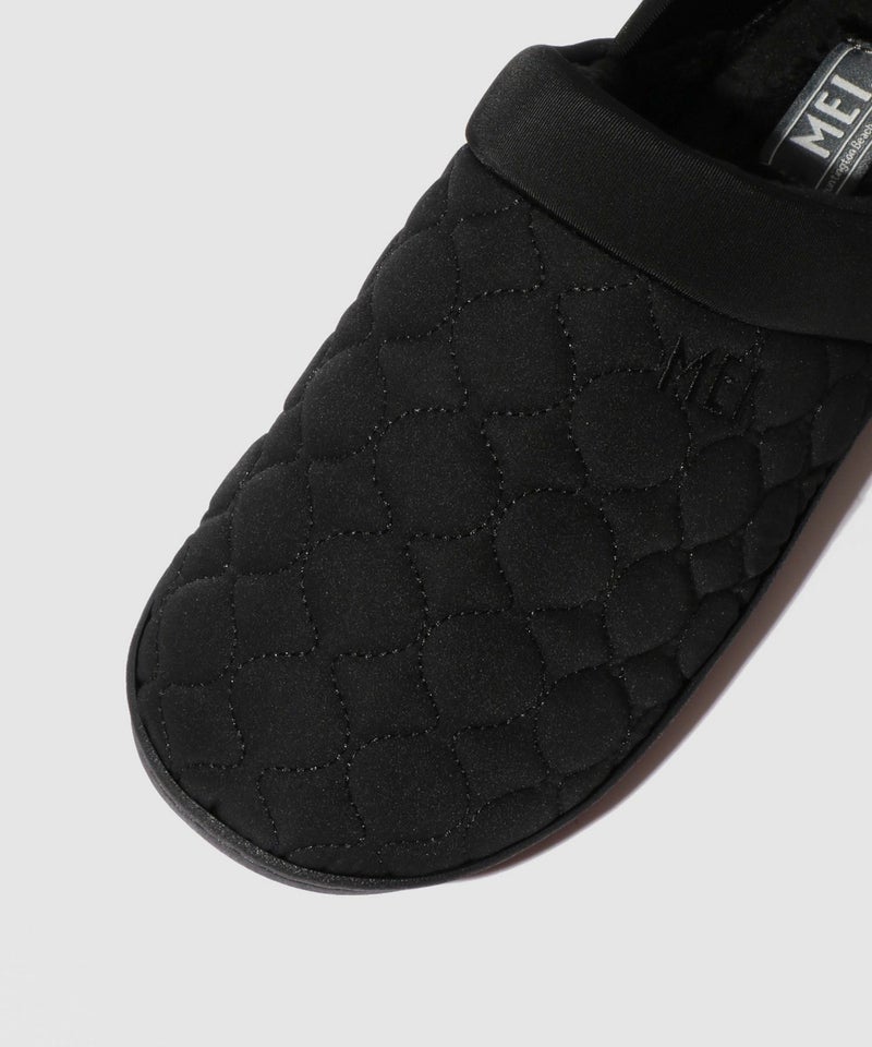 【MEI/メイ】キルトモックシューズ / 2WAY バブーシュ / ひょうたんキルト / 裏ボア / ユニセックス / キャンプ / ルームシューズ商品画像-10