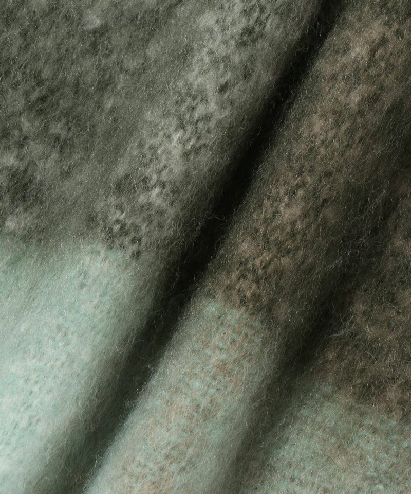 Idnes マルチチェックボリュームストール レディース商品画像-11