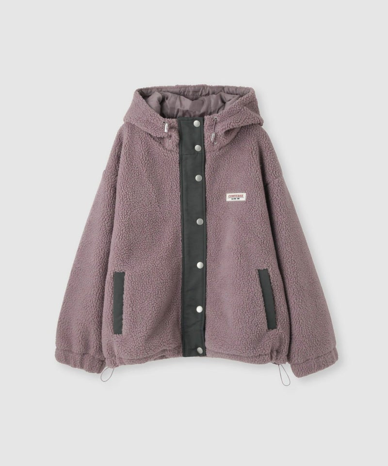 CONVERSE  ボアフードジャケット レディース商品画像-15