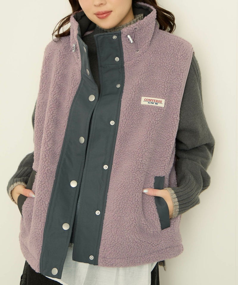 [値下げ]CONVERSE  ボアベスト レディース商品画像-3