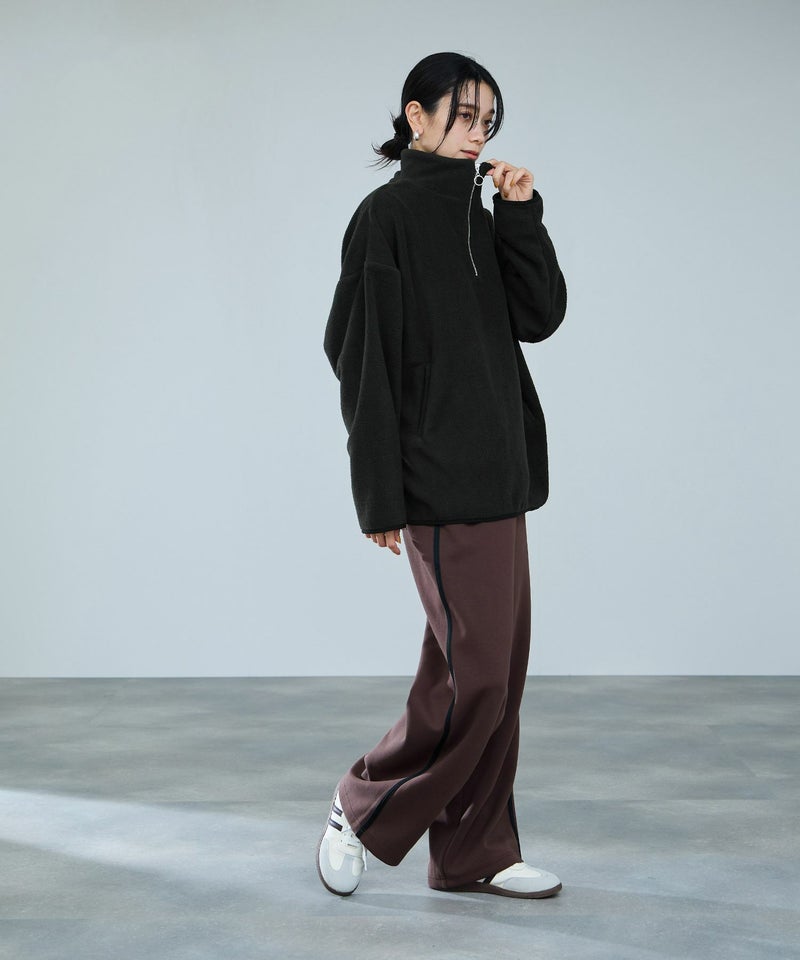 milli de l'air ライトボアハーフジッププルオーバー レディース商品画像-8