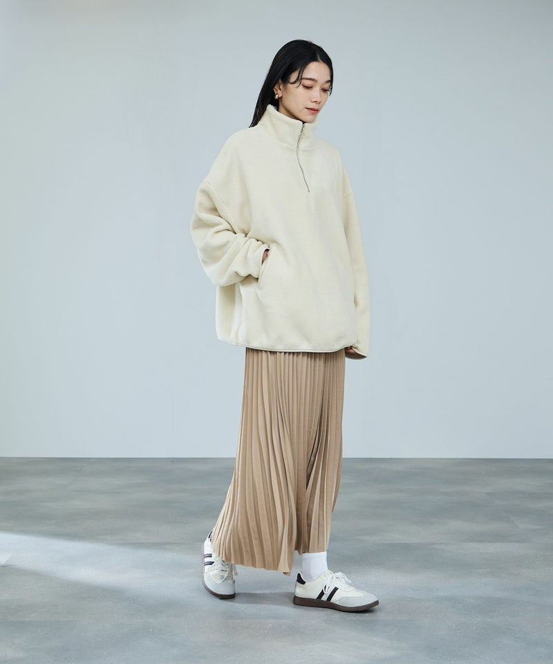 milli de l'air ライトボアハーフジッププルオーバー レディース商品画像-11