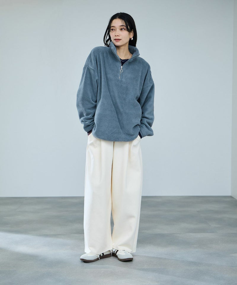 milli de l'air ライトボアハーフジッププルオーバー レディース商品画像-17