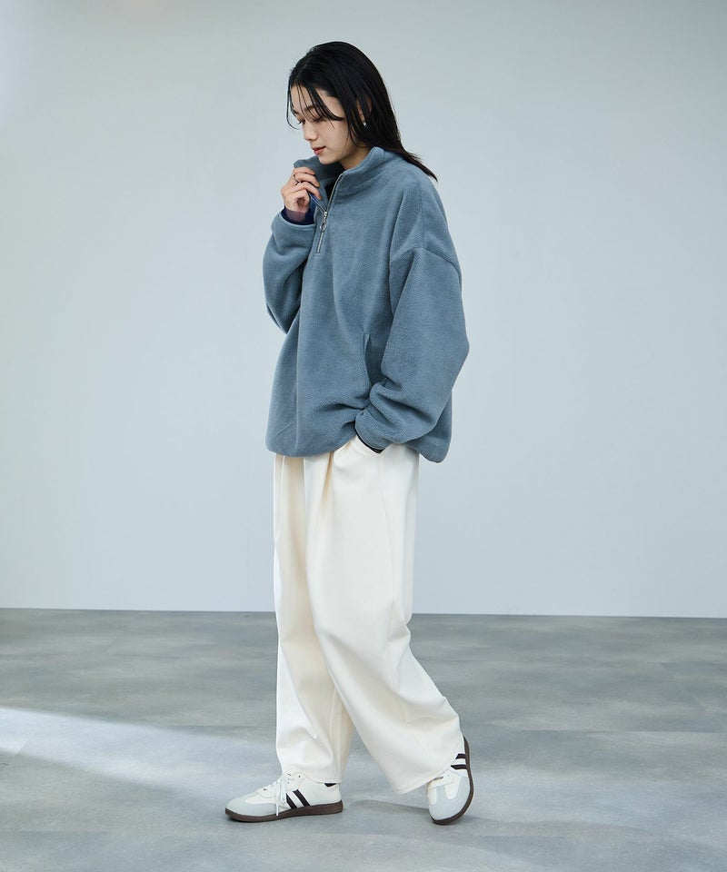 milli de l'air ライトボアハーフジッププルオーバー レディース商品画像-18