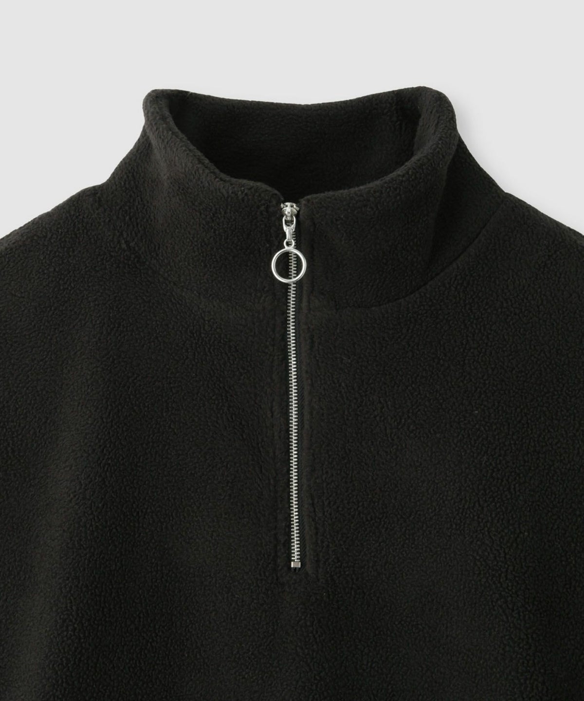 milli de l'air ライトボアハーフジッププルオーバー レディース