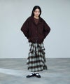 milli de l'air フェイクスリーブチェックスカート レディース商品サムネイル-5