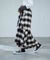 milli de l'air フェイクスリーブチェックスカート レディース商品サムネイル-7