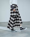 milli de l'air  フェイクスリーブチェックスカート レディース商品サムネイル-8