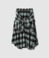 milli de l'air フェイクスリーブチェックスカート レディース商品サムネイル-13