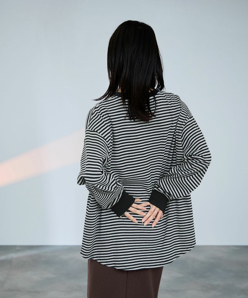 milli de l'air ビッグシルエットカットソー レディース ネコポス 対応商品商品画像-5