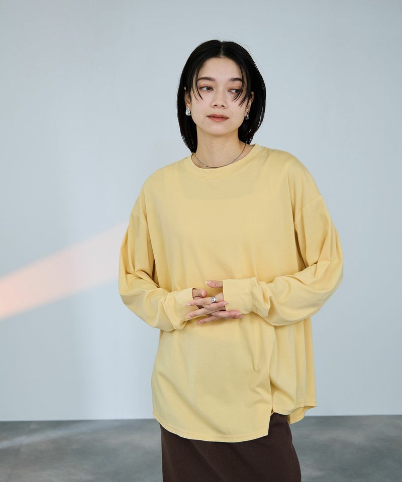 milli de l'air  ビッグシルエットカットソー レディース メール便 対応商品商品画像-3