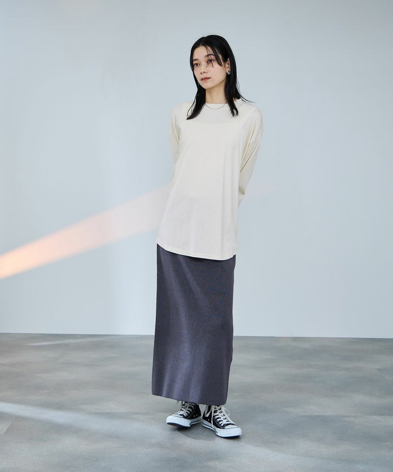 milli de l'air  ビッグシルエットカットソー レディース メール便 対応商品商品画像-10