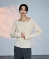 [期間限定knit]milli de l'air  コンフィーズ アシメニット レディース商品サムネイル-2