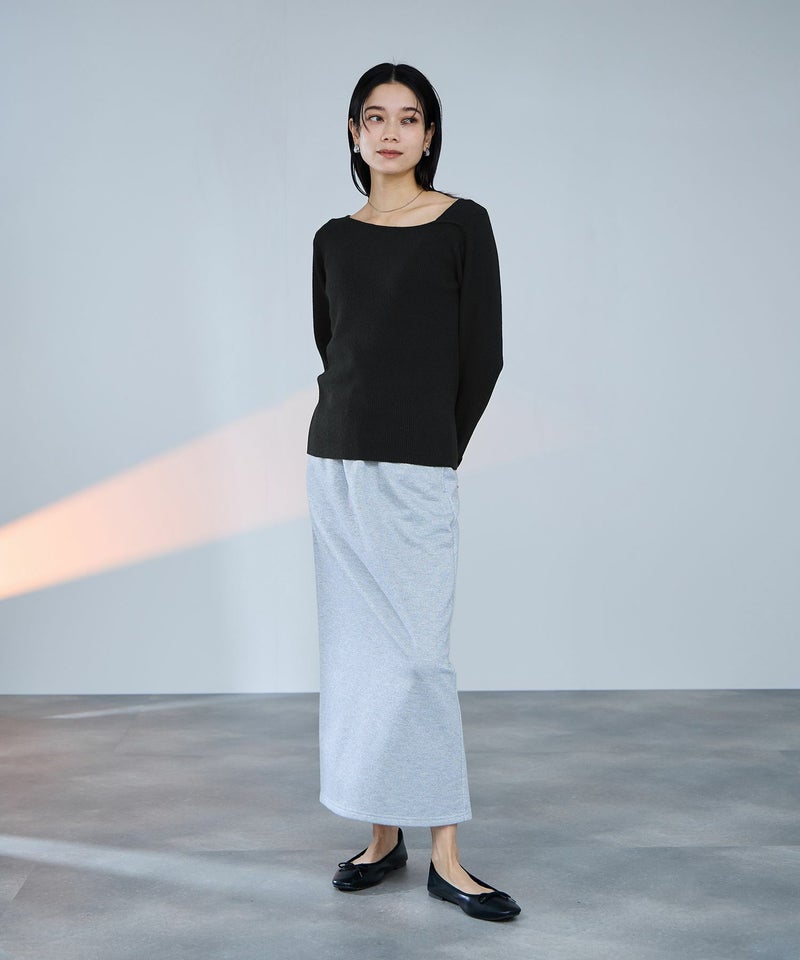 [期間限定knit]milli de l'air  コンフィーズ アシメニット レディース商品画像-7