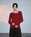 [期間限定knit]milli de l'air  コンフィーズ アシメニット レディース商品サムネイル-10