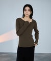 [期間限定knit]milli de l'air  コンフィーズ アシメニット レディース商品サムネイル-13
