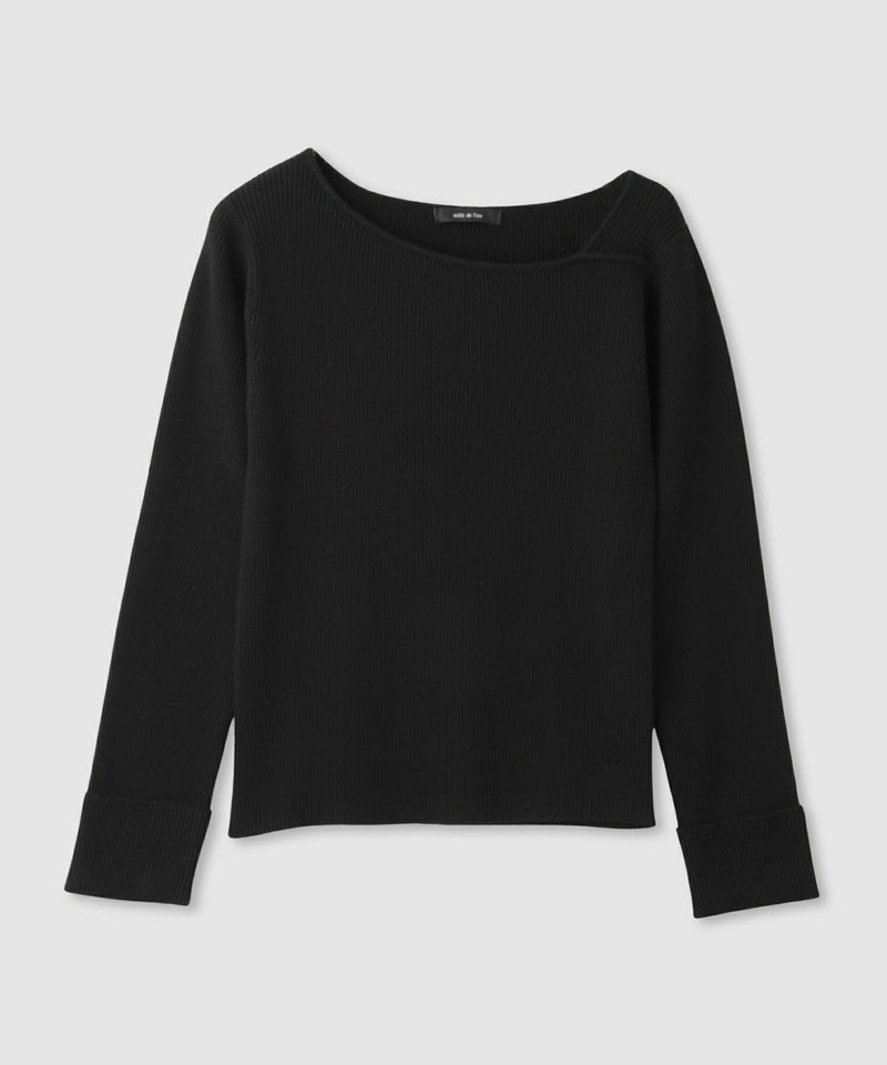 [期間限定knit]milli de l'air  コンフィーズ アシメニット レディース商品画像-17