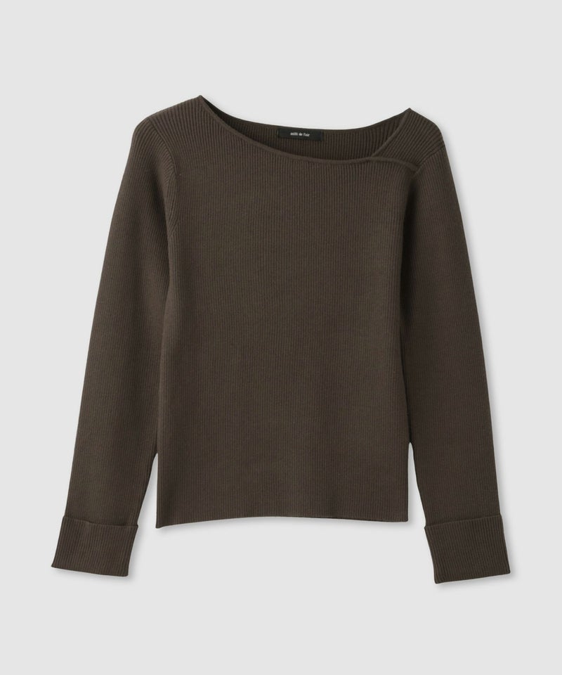 [期間限定knit]milli de l'air  コンフィーズ アシメニット レディース商品画像-20