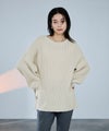 [期間限定knit]milli de l'air  前後2WAYバルキーニット レディース商品サムネイル-14