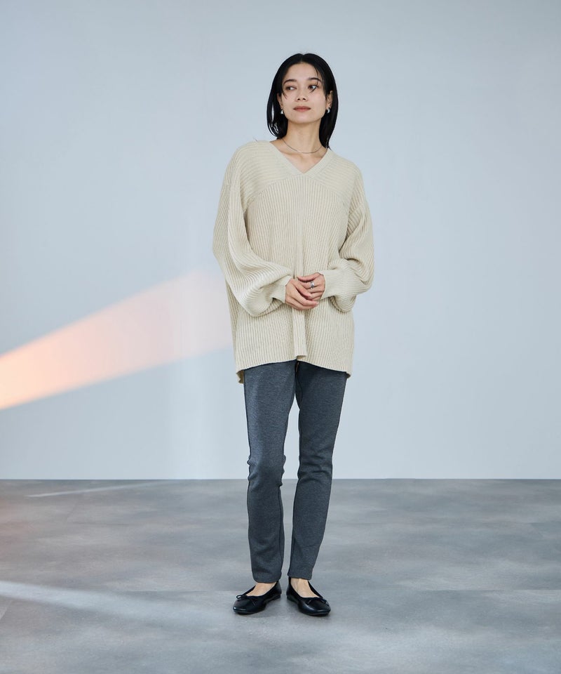 milli de l'air 前後2WAYバルキーニット レディース商品画像-15