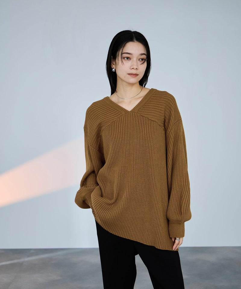 milli de l'air 前後2WAYバルキーニット レディース商品画像-16