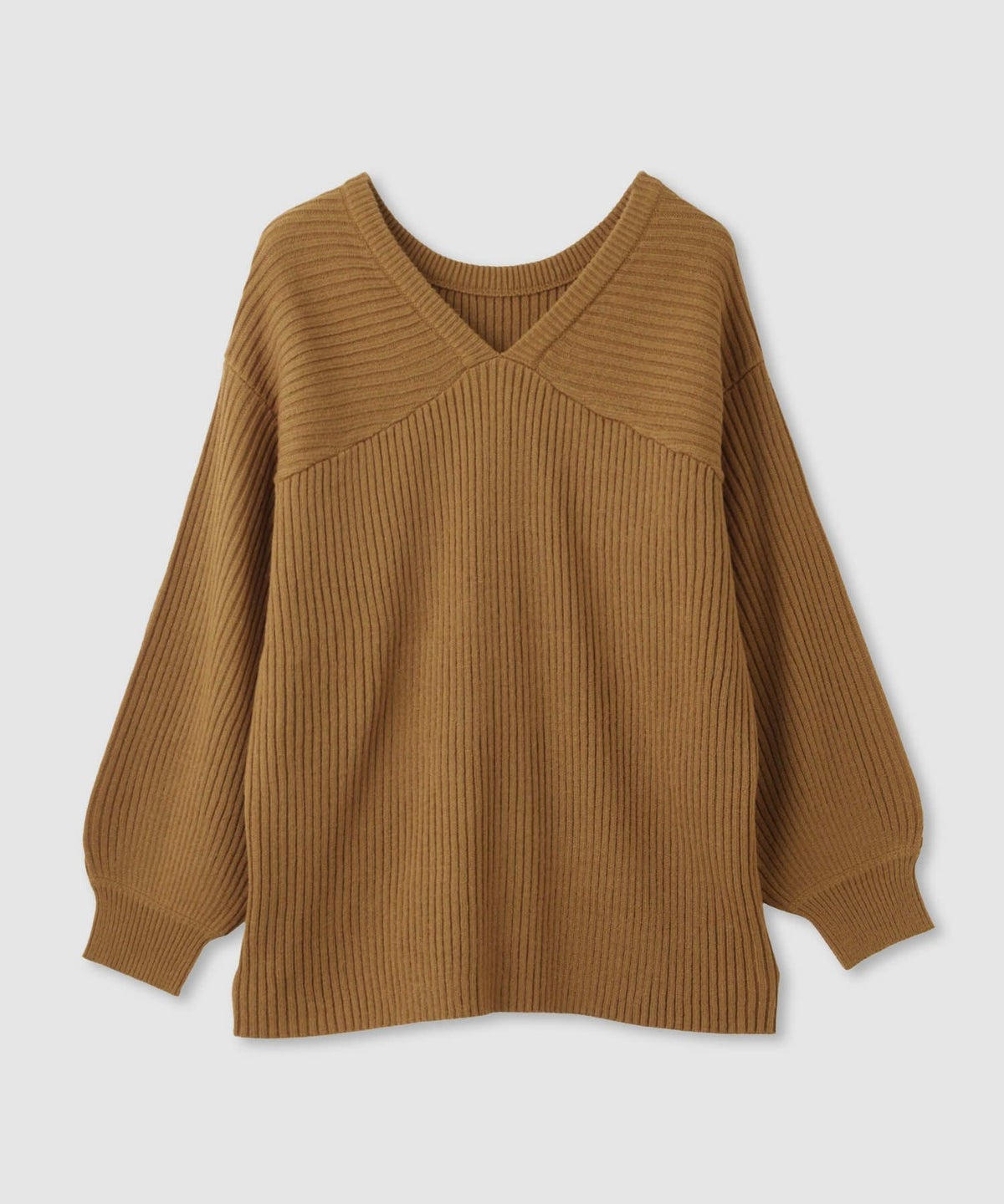 milli de l'air 前後2WAYバルキーニット レディース