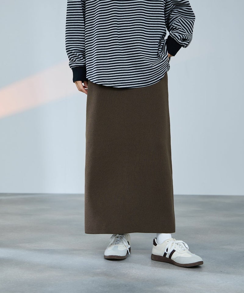 milli de l'air コンフィーズ ミラノリブナロースカート レディース商品画像-2