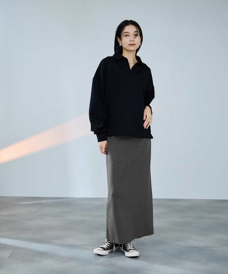 milli de l'air コンフィーズ ミラノリブナロースカート レディース商品画像-7