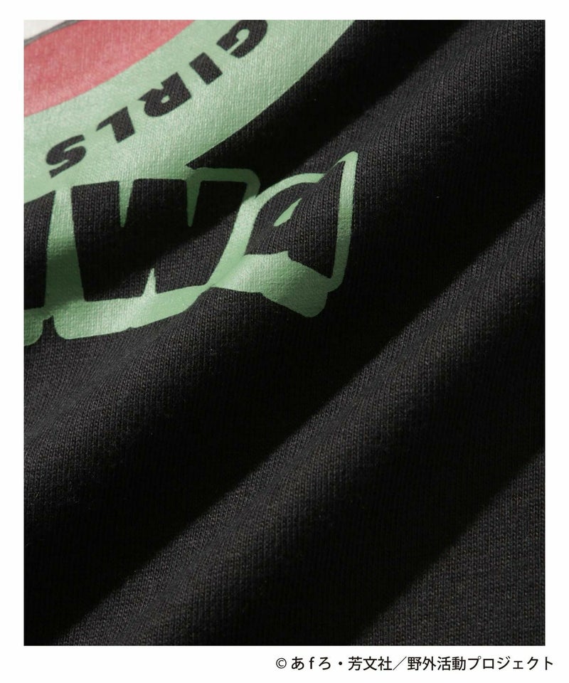 『ゆるキャン△ SEASON３』 バックプリントポケット付きTシャツ ブラック メンズ メール便 対応商品商品画像-8