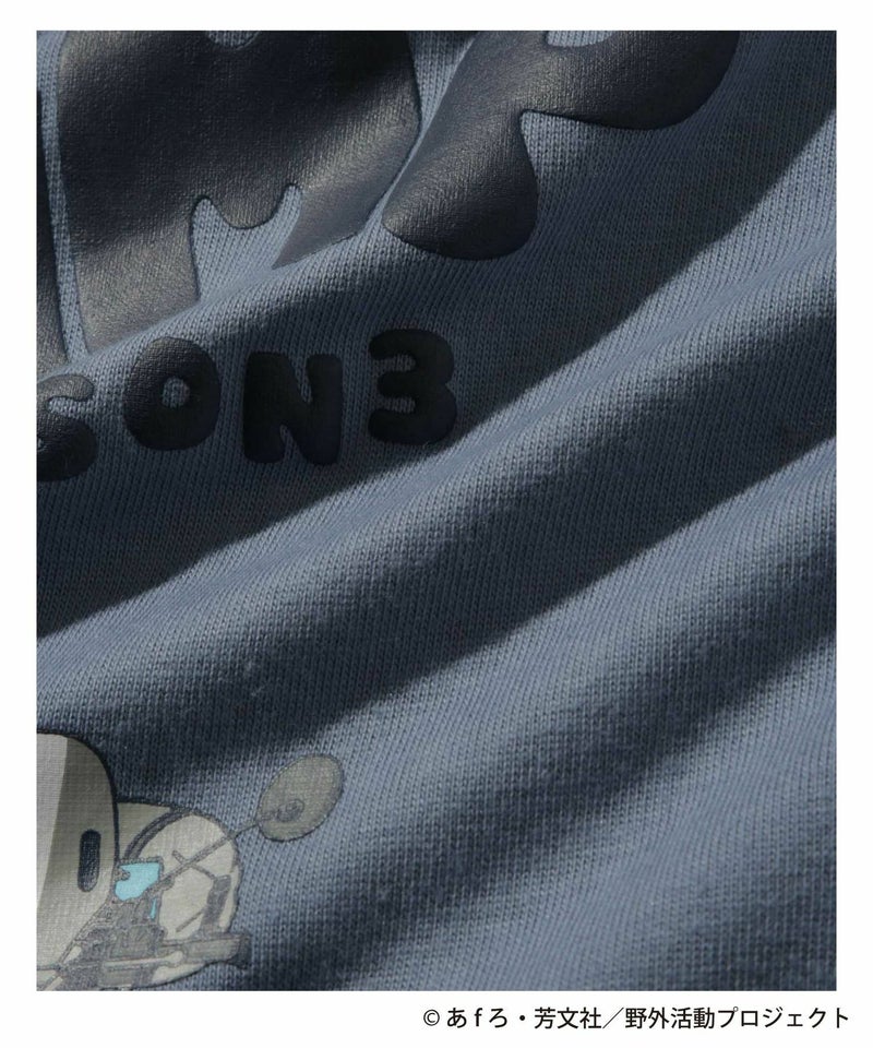 『ゆるキャン△ SEASON3』 バックプリントTシャツ ブルー メンズ メール便 対応商品商品画像-7