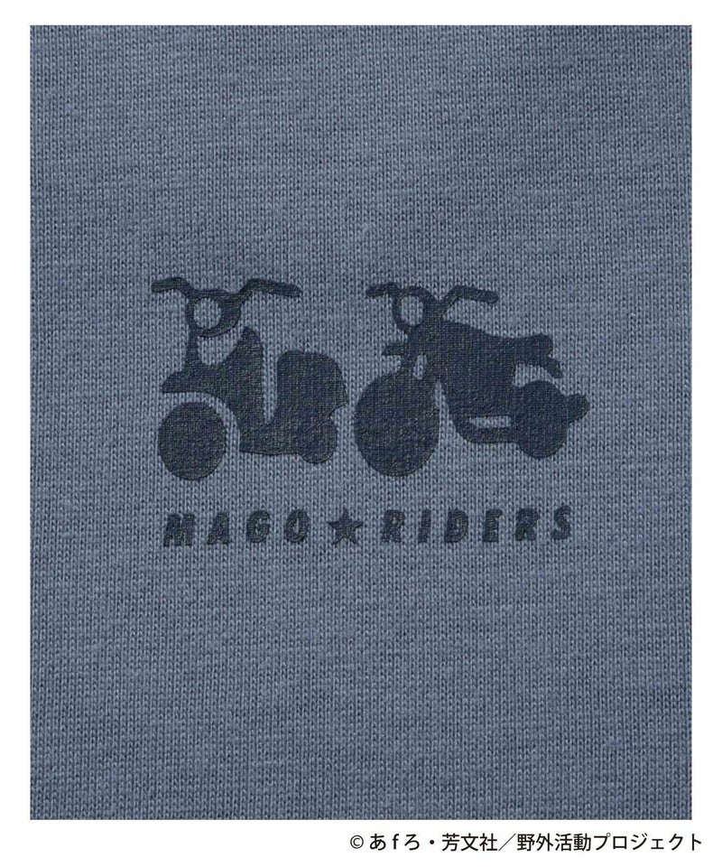 『ゆるキャン△ SEASON3』 バックプリントTシャツ ブルー メンズ メール便 対応商品商品画像-8